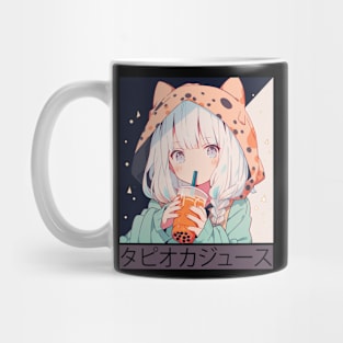 Anime Boba Tea Kawaii Mug